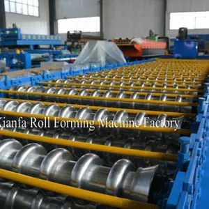 Roof Tiles Colored Steel Double Sheet Roll Forming Machine thumbnail-4