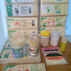 Toothpick China Bamboo Factory 1.45-1.55X65mm 900PCS/Bottle 10bottles/Box 30boxes/Carton thumbnail-4