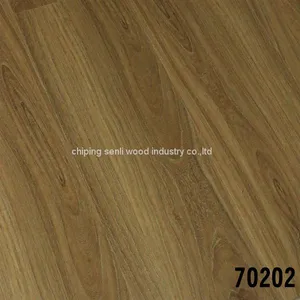 Fireproof German Standrad Russian Walnut Laminate Flooring thumbnail-1