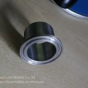 Titanium Machined Parts CNC Machined Parts Titanium Flange Cap thumbnail-1