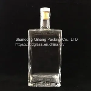 750ml Spirit Vodka Glass Bottle thumbnail-1