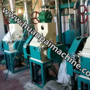 12-14TPD Corn Rolling Machine Maize Flour Milling Machines Commercial Flour Mill thumbnail-4
