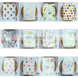 Soft 100% Organic Cotton Classic Animal Print Newborn Baby Receiving Blanket thumbnail-3