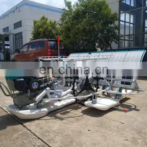 China 6 Rows 4 Rows 2.6kw World Rice Transplanter Manual Transplanter Rice for Sale thumbnail-5