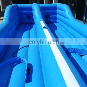 Commercial Interactive Team Building Game Inflatable Bungee Run Sport Games For Sale thumbnail-2