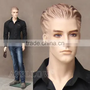 Realist Muscle Male Mannequin Cheap Fiberglass Dummy WEN3 thumbnail-1