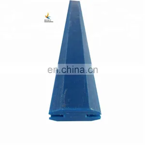 UHMW Guide Rail Shields PE Plastic Guide Rail Conveyor Chain Pallet, High Wearing UHMW PE Plastic Linear Guide Rail thumbnail-4