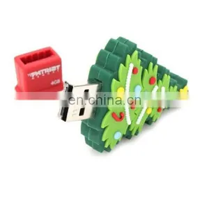 Pvc Mold for Christmas Good Quality Usb Flash Drives 2/4/8/16G Full Capacity Usb Flash Memory Drives Usb Stick thumbnail-4