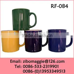 2016 Hot Sale Colored Wholesale Ceramic Party Coffee Mug Made in China With Good Quality thumbnail-1