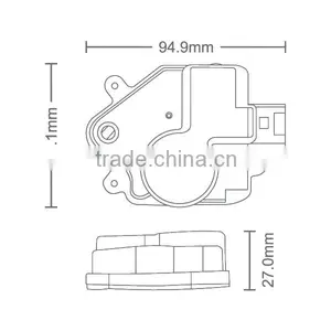 Auto Power Door Lock Actuator Fit For Elantra With High Quality thumbnail-2