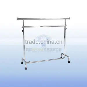 Removable Heavy Duty Metal Chrome Salesman Rack for Clothes Rack thumbnail-1