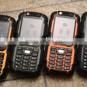 A12 Walkie-talkie Cheap Bar Phone With Dustproof Shockproof Rugged Body for Miner Security Staff Port and Wharf thumbnail-1