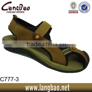 2015 Three Color Man Leather Sandal thumbnail-1