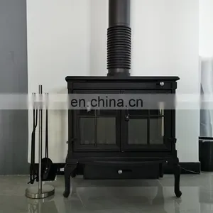 Sale Decoration Vintage Stone Terrace Floor Vertical Heaters Luxury Cast Iron Fireplaces thumbnail-3