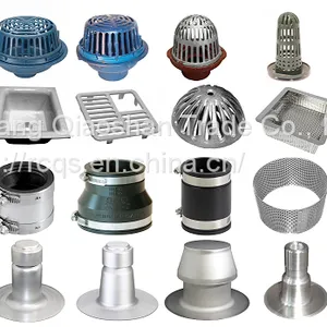 Scupper Parapet Side Roof Drain With 4 InchThread Outlet thumbnail-4