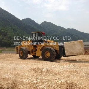 Chinese BENE 28ton Forklift Loader 28 Ton Fork Loader 28ton Wheel Loader VS JINGONG Loader Price thumbnail-2
