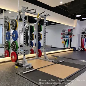SK-919 Squat Rack With Lifting Platform Gym Machine Functional Equipment thumbnail-1