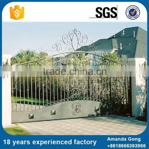 Eco-Friendly Used Wrought Iron Gate For Villa Sale thumbnail-5