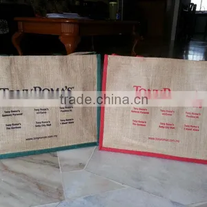 Reusable Shopping Jute Bag thumbnail-1