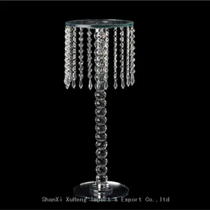 Wedding Decoration Crystal Flower Stand Centerpiece Around With Chains thumbnail-1