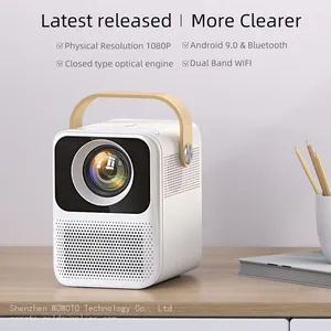 WiFi Screen Theater Smart Mirroring Proyector Led Lcd Video Projecteur thumbnail-1