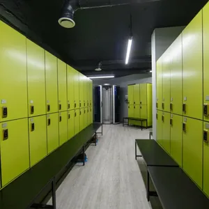 Padlock Locking Phenolic Compact Laminate Gym Sports Locker thumbnail-3