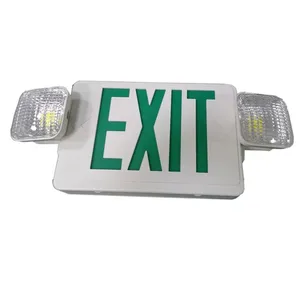 US Standard UL Certified DF-2 Exit Indicator Light Emergency Evacuation Double Head Emergency Light thumbnail-2