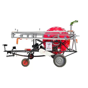 Hose Reel Irrigation Machine Moving Rain Gun Farm Traveling Winch Sprinkler Irrigation PE Pipe Irrigator Travelling Sprinkler Irrigation thumbnail-5