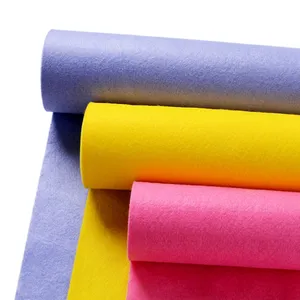 Viscose Coloured Needle Punched Non Woven Fabric Germany Nonwoven Cleaning Cloths thumbnail-2