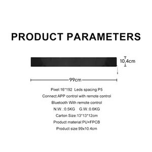 Devil Eyes Lights for Truck Bluetooth Control Flexible Led Display Window Demon Eye Led Display Screen thumbnail-6