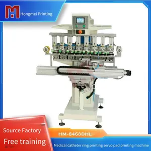 Hongmei Medical Catheter Scale Marking Pad Printing Machine, Rubber Tube Ring Mark Printing Machine, Hose Marking Pad Printing Machine thumbnail-1