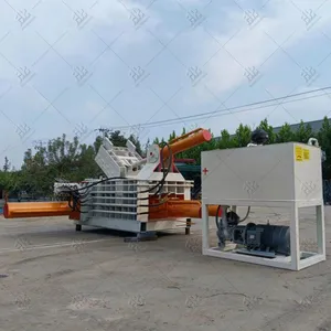 Customizable Horizontal Hydraulic Baler for Scrap Metal & Waste Paper Recycling thumbnail-1