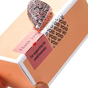 Fragile Paper,VOID PET Tamper-Evident Security Label Material 