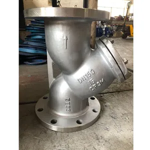 Low Resistance DIN Strainer Easy Cleaning, Install Before Pressure Relief & Reducing Valves DIN Strainer DN15-DN600 PN10 PN16, DIN3202-F1 thumbnail-3