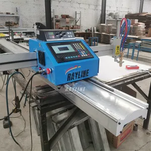 Robotec Mini Portable CNC Flame Plasma Cutter Machine Effective 1500*3000MM CE Plasma Cutting Machine For Metal Carbon Steel thumbnail-3