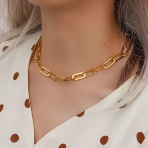 304 Stainless Steel Necklace Wholesale - Hypoallergenic Polished Chain Jewelry for Bulk Orders thumbnail-3