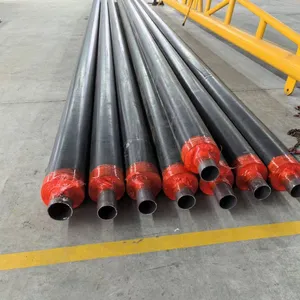 Cold and Hot Water Transport Polyurethane Steam Jacket Insulation Pipe thumbnail-4