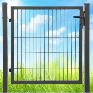 Custom Size 3D Panel Fence Gate With Precision Stamping Lock Hole Frame thumbnail-1