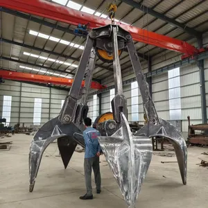 Under Water Working Electric and Mechanical Stone Grabs, Ship Crane Grab thumbnail-2