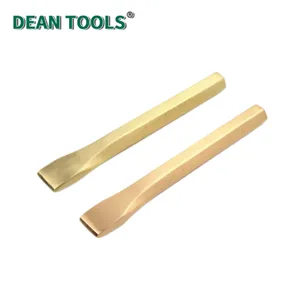 Non-Sparking Chisel HexPoint,Sharp Cutting Edge,Stable Hexagonal Design,Wear-Resistant thumbnail-5