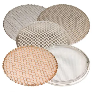 Round Metal Barbecue Net, 304 Stainless Steel, 3mm Bar, 35cm Diameter, Fits Weber Kettle Grill thumbnail-2