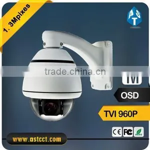 HD TVI 960P High Resolution Camera, 1.3 Mp Sony Sensor 10x Zoom Sony High Speed Dome Camera With High Performance thumbnail-1