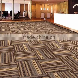 Cut Pile Striped Wall to Wall Carpet thumbnail-2