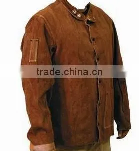 Welding Clothing / Working Gloves / Cow Split Leather Brown Gloves thumbnail-1