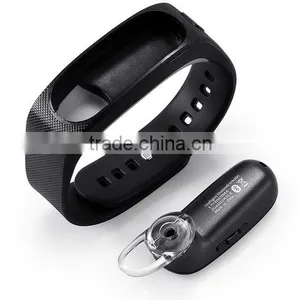 Bluetooth Headset Colorful Smart Silicone Bracelet With OEM Logo thumbnail-3