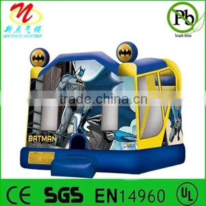 Inflatable Bounce Slide Castle, Inflatable Batman Combo House thumbnail-1