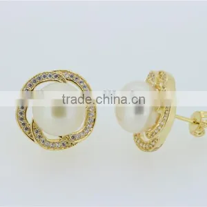 2015 Newest Pearl 925 Silver Earring thumbnail-4