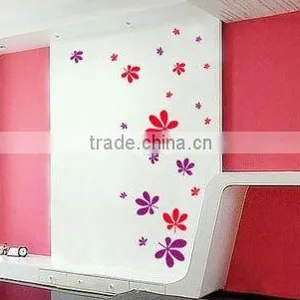 Different Colors Flower Fashion Wall Sticker thumbnail-1