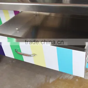 European Quality, Chinese Price Steaming Cart Hand Push Ice Cream Cart Portable Carts thumbnail-3