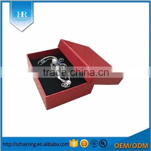 Factory Cheap Price Custom Jewerly Necklace Box With Sliver Logo thumbnail-1